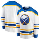 Fanatics Women's Buffalo Sabres Branded Away Breakaway Jersey - White - lauxsportinggoods