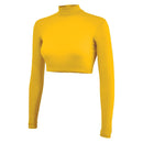 Open Box Alleson Cheer Midriff Top - Gold - XLarge - lauxsportinggoods