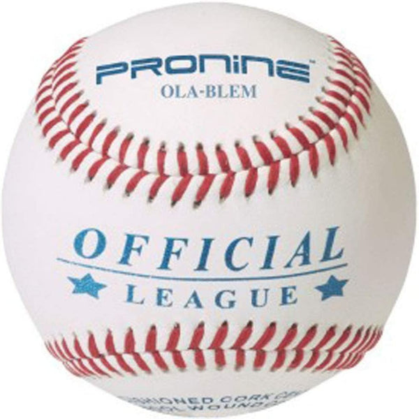ProNine Sports - OLA-Blem - Raised Seam Leather Baseball - 1 Dozen - lauxsportinggoods