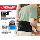 Mueller 4-in-1 Lumbar Back Brace w/Hot/Cold Pack - lauxsportinggoods