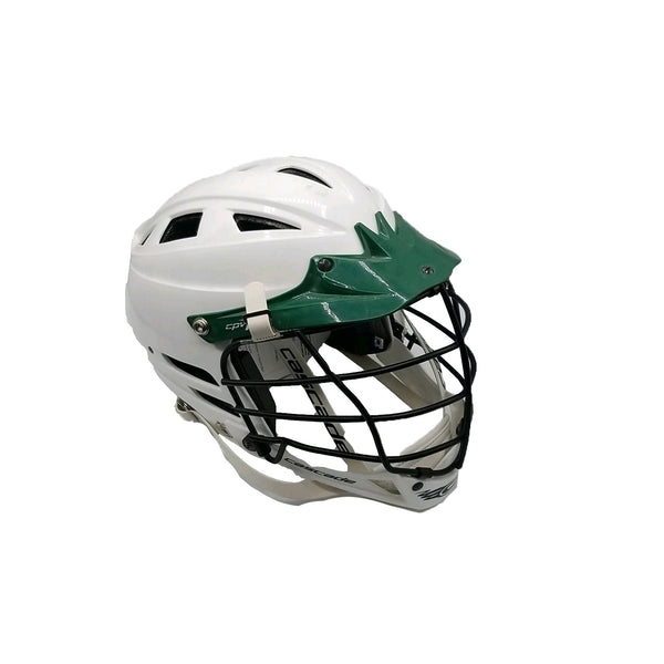 Cascade CPV-R Lacrosse Helmet - White/Green - lauxsportinggoods