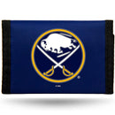 Rico Industries Nylon Trifold Wallet, Buffalo Sabres - lauxsportinggoods