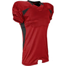 Champrov Adult Huddle Football Jersey - SCARLET BODY, BLACK BODY - S - lauxsportinggoods