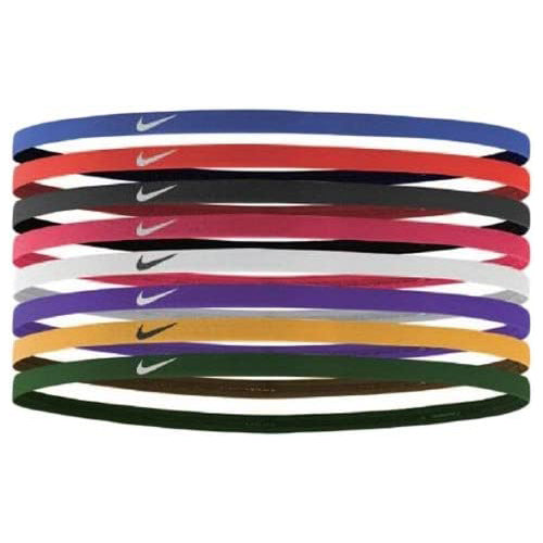 Nike Skinny HeadBands -  Royal/Orange/Black - 8 Pack - lauxsportinggoods