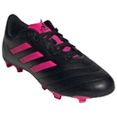 Adidas Goletto VIII FG J Core Youth Soccer Cleats - Black/Shock Pink - lauxsportinggoods