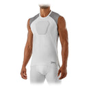 McDavid HEX Heart Guard Sternum Padded Shirt - White/Grey - lauxsportinggoods
