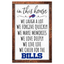 Wincraft Buffalo Bills BXL Wood Sign 11" x 17" 1/4" thick - lauxsportinggoods