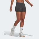 adidas Women's 4 Inch Volleyball Shorts - Team Dark Grey/White - lauxsportinggoods