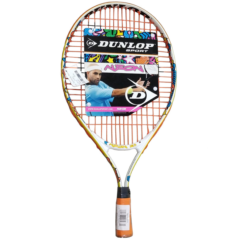 Dunlop Sport Neon Jr. 21" Tennis Racket - lauxsportinggoods