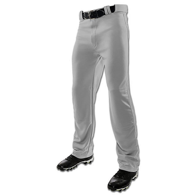 Open Bottom Relaxed Fit Baseball Pant