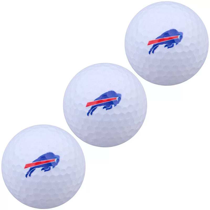 Wincraft Buffalo Bills Golf Balls - 3 pc sleeve - lauxsportinggoods