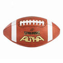 Athletic Connection SPALDING YOUTH ALPHA  Leather FOOTBALL - lauxsportinggoods
