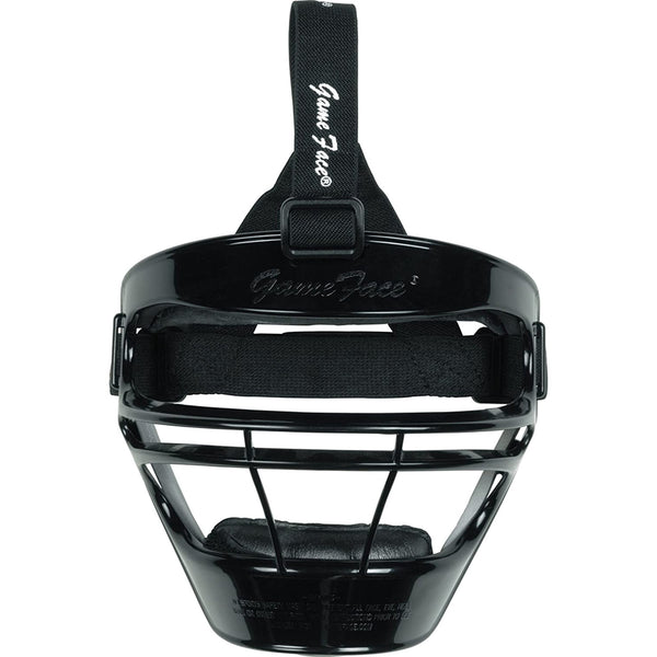 Markwort Game Face Softball Safety Mask - Medium - Black - lauxsportinggoods
