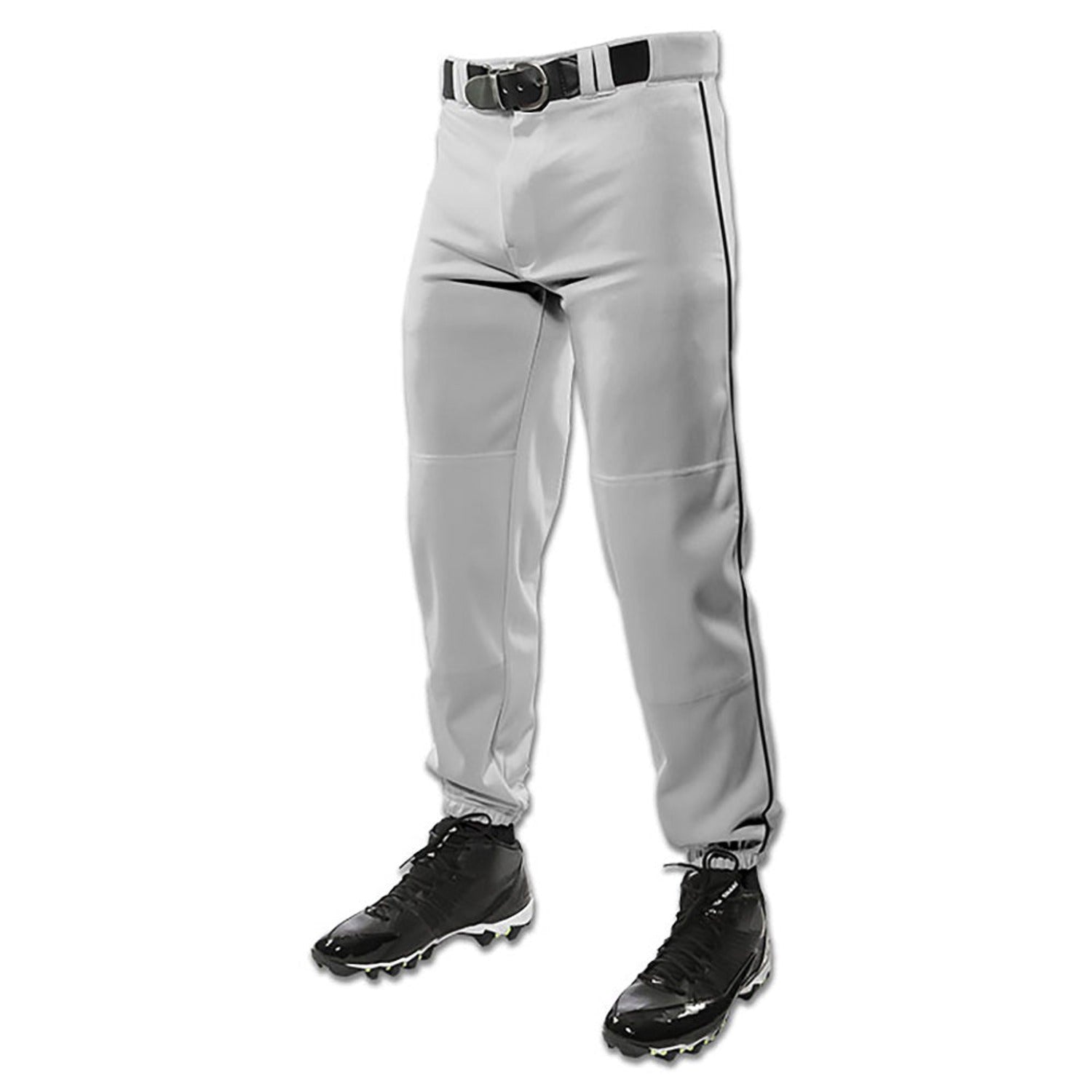 Pantalon Baseball Champro – Taille M (W32/L31) Gris/Noir, Défauts Mais Neuf