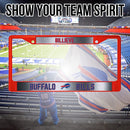 Rico - NFL Buffalo Bills Premium Anodized Chrome Plated License Plate Frame - lauxsportinggoods