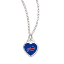 Wincraft Buffalo Bills Heart Necklace w/ 3D Heart - lauxsportinggoods