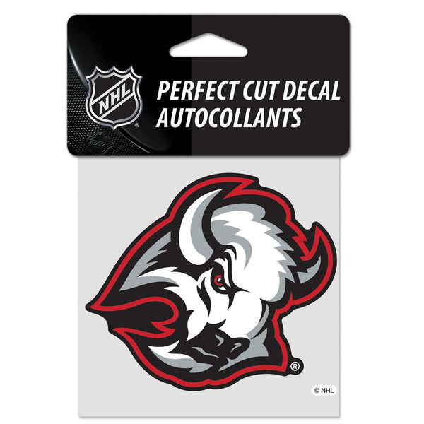 Wincraft Buffalo Sabres Perfect Cut Color Decal - 4 inch x 4 inch - lauxsportinggoods