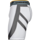 Open Box Champro Windup Sliding Short with Cup-WHITE BODY-S - lauxsportinggoods
