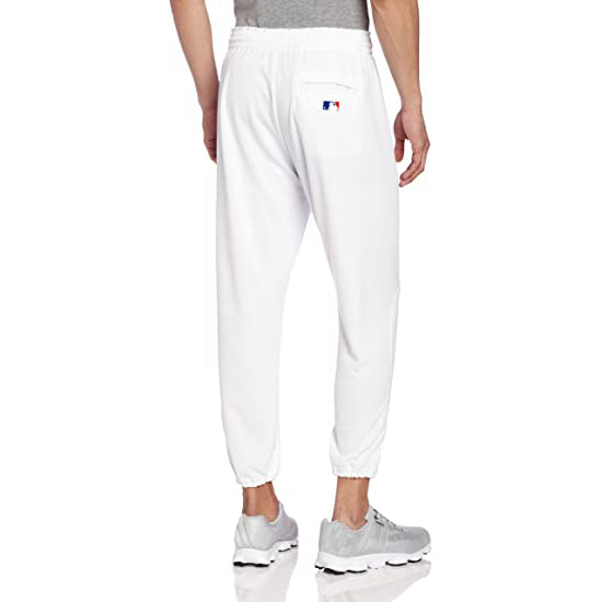 Majestic Men's 8540 Closed Front Pull Up Front Baseball Pants - White - XLarge - lauxsportinggoods