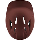 Used Champro HX Gamer Plus Bsbll Helmet w/Flap-MAROON BODY-MATTE-Junior - lauxsportinggoods