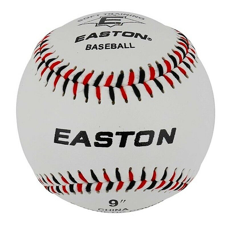 Used Easton Soft Training Teeball  Baseball 9 inch Synthetic Cover - lauxsportinggoods