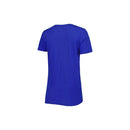 New Era Women's Buffalo Bills Inc Graphite S/S V-Neck Tee - Royal - lauxsportinggoods