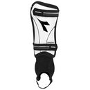 Diadora Atletico Soccer Shinguards - White/Black - lauxsportinggoods