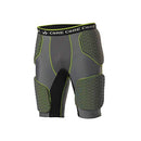 Alleson Athletic Adult 5-Pad Integrated Football Girdle, Charcoal/Lime, Large - lauxsportinggoods