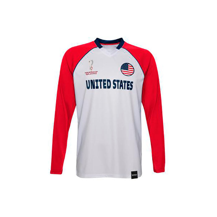 Outerstuff Men's USA Team Classic Jersey Long Sleeve Tee - lauxsportinggoods