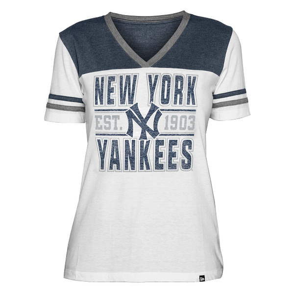 New Era Girl's 73056L MLB New York Yankees Short Sleeve Tee - lauxsportinggoods