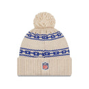 New Era Women's NFL 2021 NFL Sideline Pom Cuffed Knit Hat - lauxsportinggoods