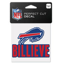 Wincraft Buffalo Bills Slogan Perfect Cut Color Decal - 4 x 4 inch - lauxsportinggoods