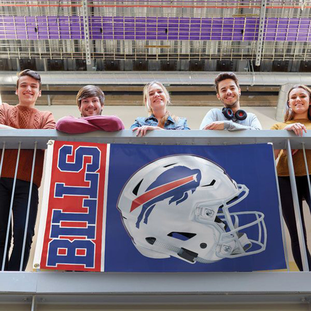 Buffalo Bills New Helmet Grommet Pole Flag