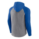 Fanatics Men's Buffalo Bills Heritage Raglan Cotton Fleece Pullover Hoodie - lauxsportinggoods