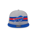 New Era Men's Buffalo Bills Lift Pass 9FIFTY Snapback Cap - Grey/Royal - lauxsportinggoods