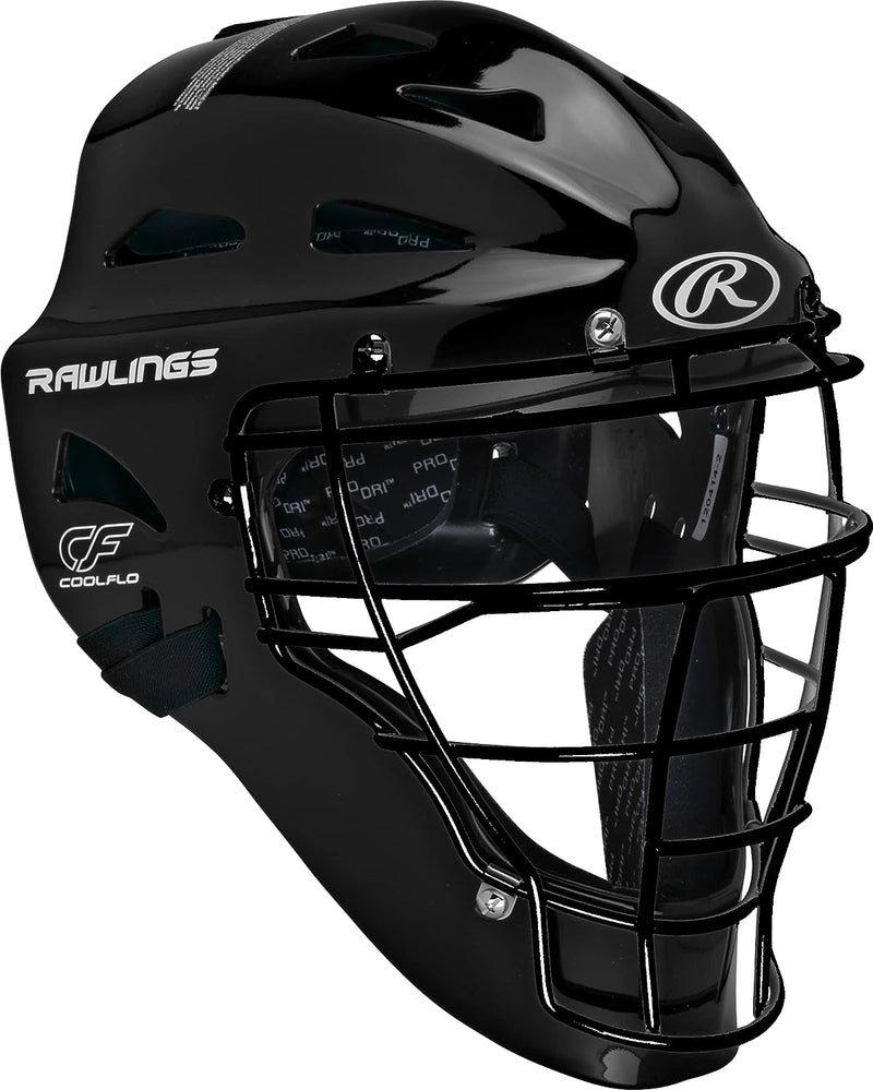 Rawlings Youth Hockey Style Helmet - Black - lauxsportinggoods