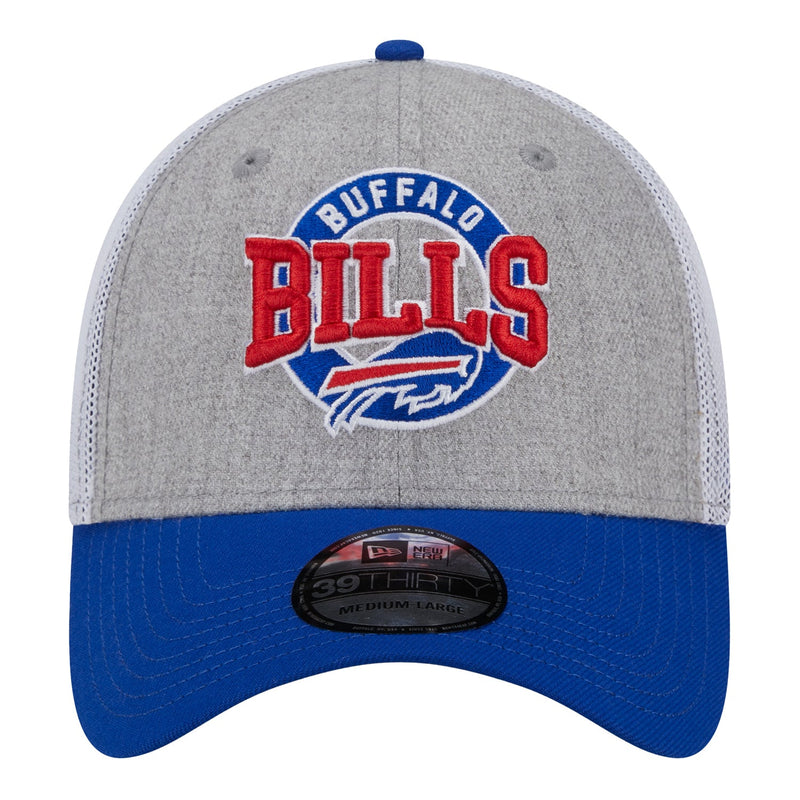 New Era Men's Buffalo Bills 3930 Heather E3 Cap - lauxsportinggoods