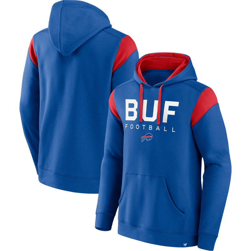 Fanatics Men's NFL Buffalo Bills Royal Buffalo Bills Call The Shot Pullover Hoodie - lauxsportinggoods