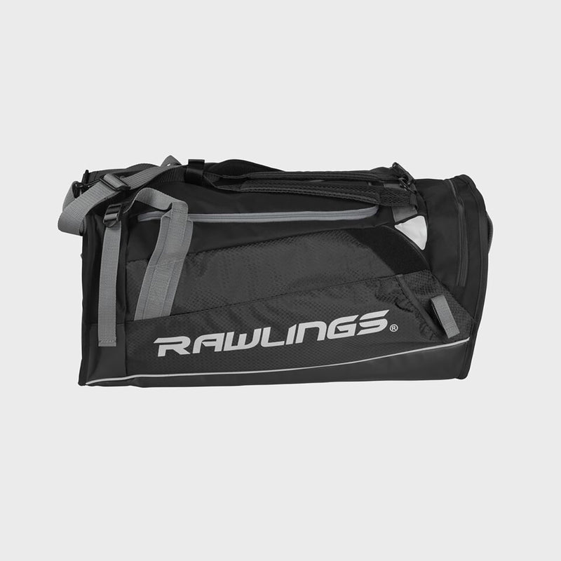 Rawlings Hybrid Duffel/Backpack Baseball/Softball Bag - Black - lauxsportinggoods