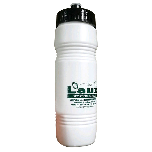Plastic Water Bottle 26oz Laux Logo Push-Pull Top - lauxsportinggoods