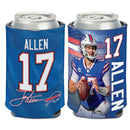 Wincraft Buffalo Bills Can Cooler Josh Allen - 12 oz. - lauxsportinggoods