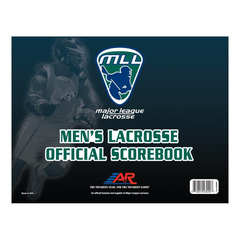 A&R Sports Major League Lacrosse Men's Lacrosse Official Scorebook ARMEN - lauxsportinggoods