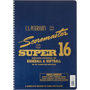 G-16 Super 16 Baseball/Softball Scorebook - lauxsportinggoods
