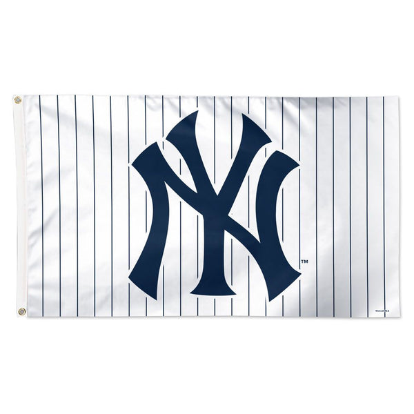 Wincraft New York Yankees Pinstripe Flag - Deluxe 3' X 5' - lauxsportinggoods