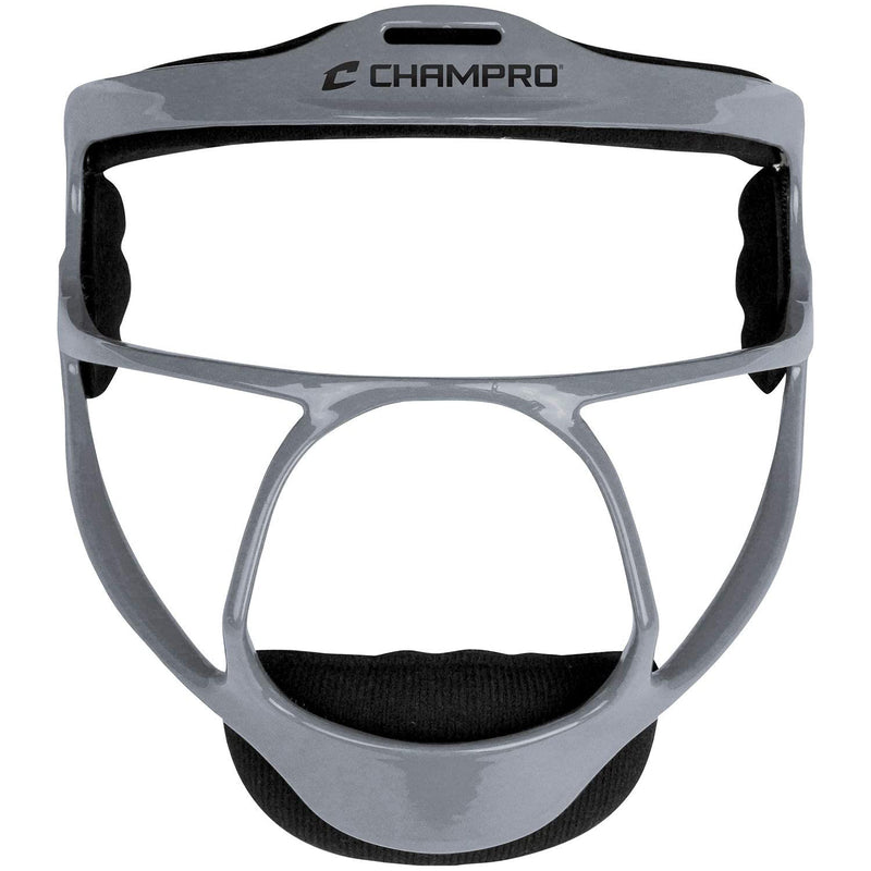 Open Box Champro Pro-Elite Grill Facemask-SILVER BODY-ADULT - lauxsportinggoods