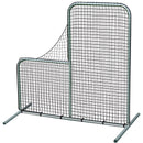 CHAMPRO Baseball/Softball Pitcher's Safety L-Screen On-Field Practice Net - 7'x7' - lauxsportinggoods