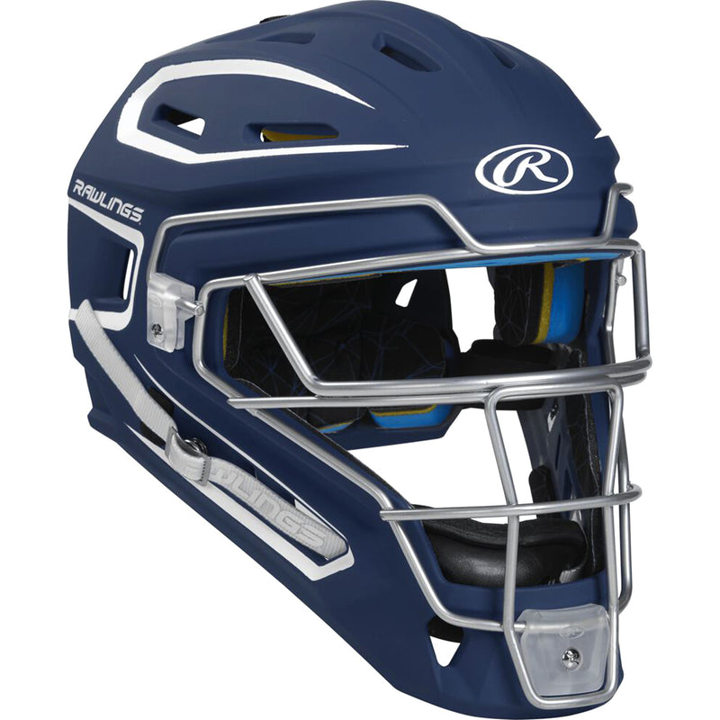 Rawlings 2-Tone Mach Catcher's Helmet - lauxsportinggoods