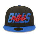 New Era NFL Buffalo Bills Draft On Stage 59FIFTY Fitted Hat - Black/Royal - lauxsportinggoods