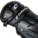 Open Box Champro Optimus MVP Leg Guards Senior League 14.5 Shin Length-‎Black - lauxsportinggoods