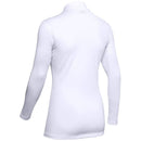 Under Armour Women's ColdGear Authentics Compression Mock - White - Medium - lauxsportinggoods